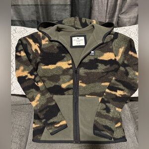 Abercrombie & Fitch Kids Camo Fleece Hoodie
